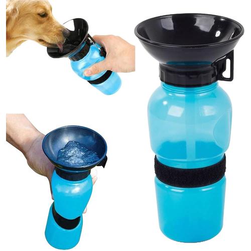 Gourde Pour Chien Gamelle Portable 500 Ml