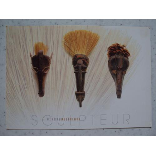 Carte Postale. Gérard Bellaiche...Sculpteur.
