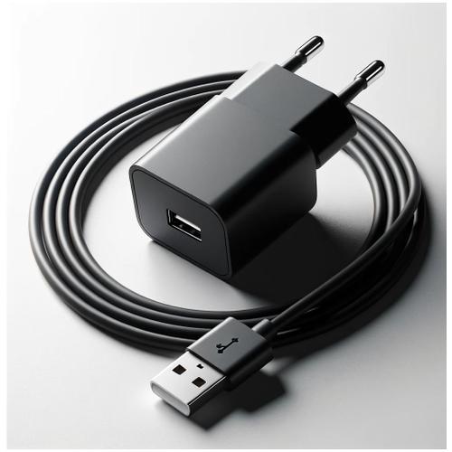 Chargeur secteur et câble USB charge et synchronisation pour liseuse Kobo glo HD - 100 cm - Straße Tech ®