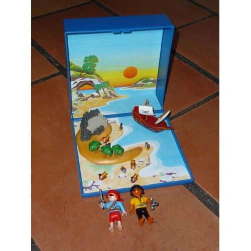 Playmobil - Boîte Avec Personnages Et Accessoires Aimantés + 2 Figurines Enfants