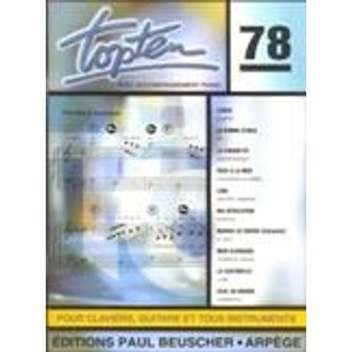 Top Ten N.78 Piano-Chant