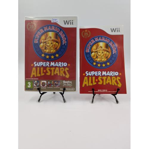 Jeu Nintendo Wii Super Mario All-Stars En Boite, Complet (Manque Notice Blanche)