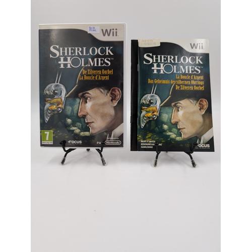 Jeu Nintendo Wii Sherlock Holmes : La Boucle D'argent En Boite, Complet (Boite Fr/Nl)