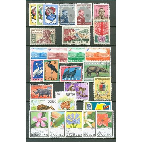 Congo Republique - Lot Divers (2).