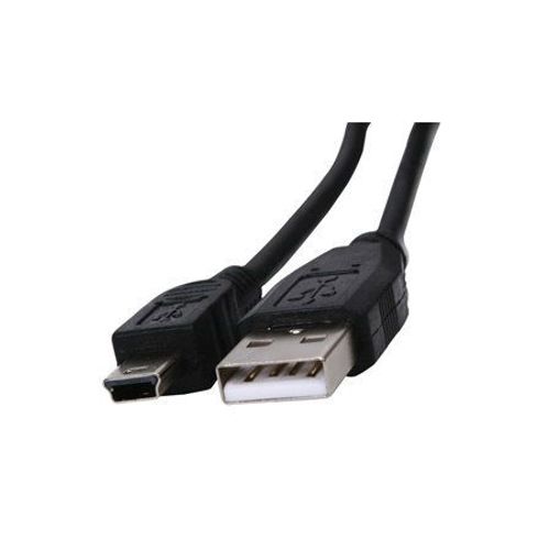 USB câble pour Fuji Fujifilm appareils photo numérique | Remplacement pour FZ05365-100 | Compatible avec: Axia IX-100, Axia Slimshot // Finepix A120, A345 zoom, A350 zoom, A360 zoom, A370, A400...