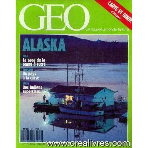 Geo N°119, Janvier 1989 -Alaska