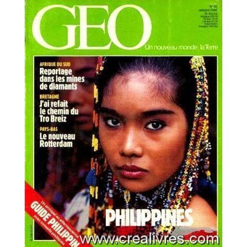 Geo N°92, Octobre 1986 -Philippines