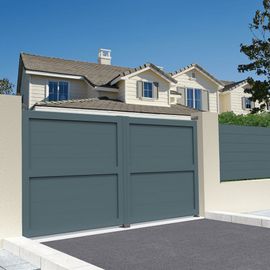 Portail Battant Plein L 3000 X H 1606 Mm - Gris Anthracite