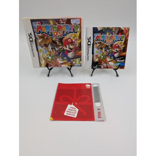 Jeu Nintendo Ds Mario Party Ds En Boite, Complet + Vip Non Grattés