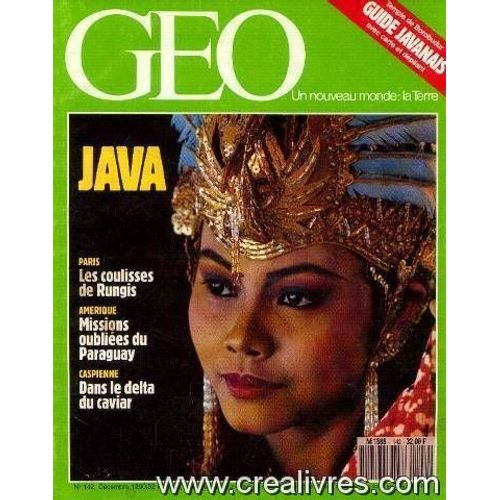 Géo N°142, Décembre 1990 -Java