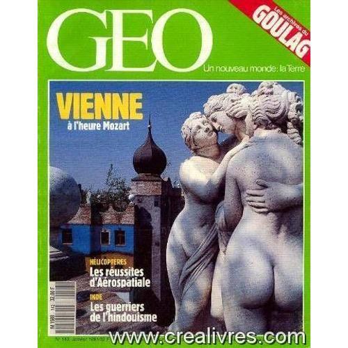 Geo N°143, Janvier 1991 -Vienne A L'heure Mozart