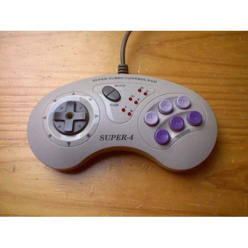 Super-4 - Manette Turbo Super Nintendo