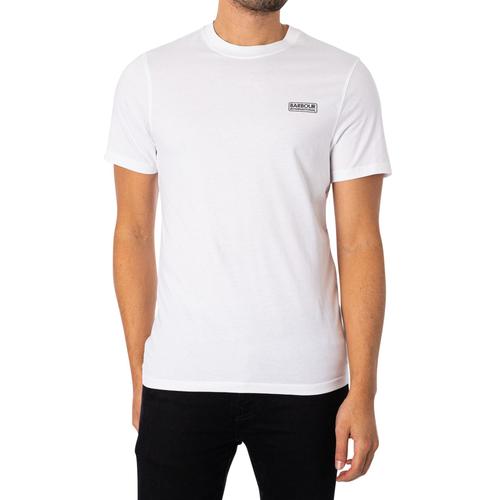 Barbour International T-Shirt Ajusté À Petit Logo, Blanc