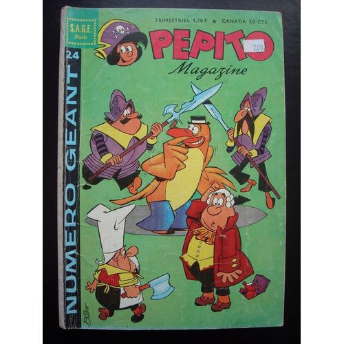 Pepito Magazine Numéro Géant Trimestriel  N° 24