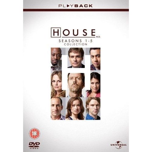 House - Series 1-5 - Complete [Import Anglais] (Import) (Coffret De 28 Dvd)
