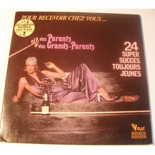 2 Disques Vinyle 33t Pour Recevoir Chez Vous... Vos Parents Et Grands Parents. 24 Super Succes Toujours Jeunes. Reve De Valse / La Chauve Souris / La Java Chaloupee/ Reve D'amour / Le ...