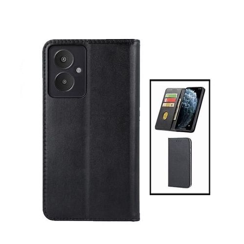 Étui Magnétiqueflipwallet Pour Phonecare Pour Xiaomi Redmi 13c 5g - Noir