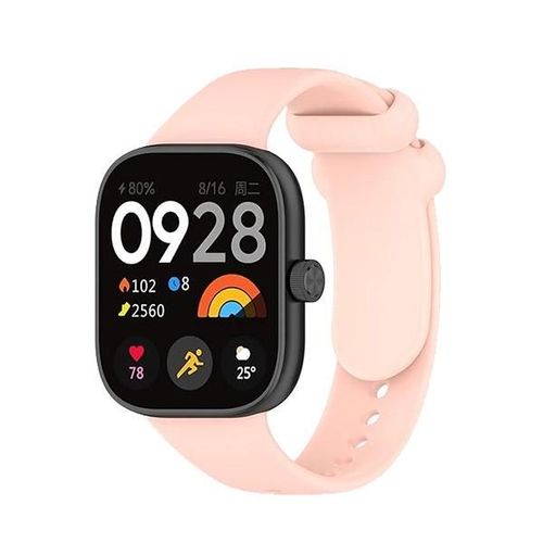 Bracelet Smoothsilicone Phonecare Pour Xiaomi Redmi Watch 4 - Rose