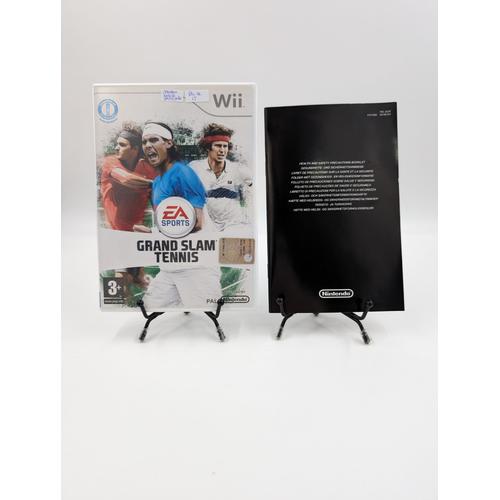 Jeu Nintendo Wii Ea Sports Grand Slam Tennis En Boite Avec Notice (Boite It)(Manque Notice Principale Du Jeu)