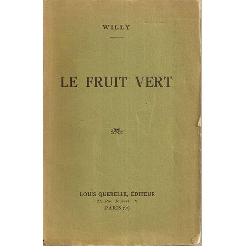 Le Fruit Vert