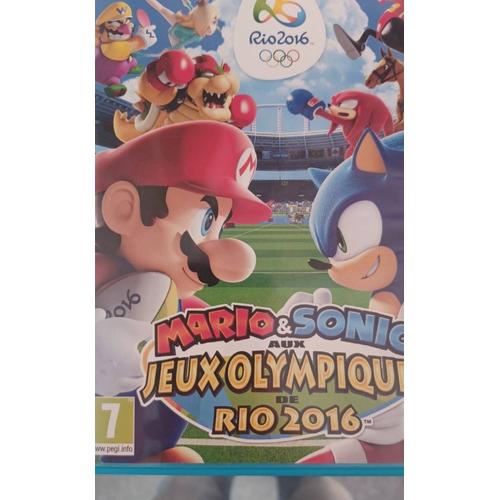 Jeu Wii U Mario Et Sonic Aux Jeux Olympiques De Rio 2016