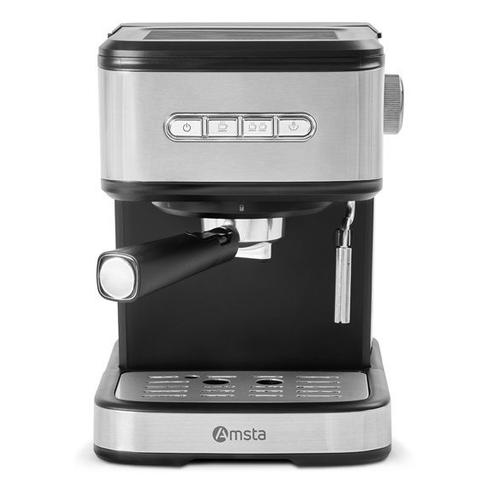 AMSTA - AMCM87257 - Machine expresso - Touches digitales - Pression 20 bars - Puissance 850 watts - Noir et inox