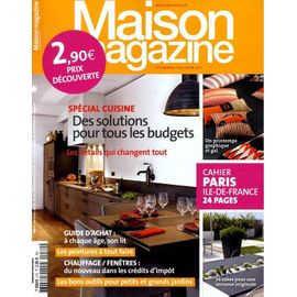 Maison Magazine  N° 270 : Dossier Cuisine/Jardin/Domotique