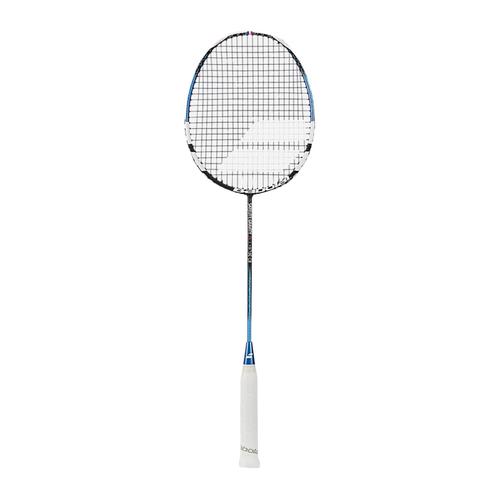Raquette De Badminton Babolat Satelite Grav74 Strung Fc Bleu Ciel