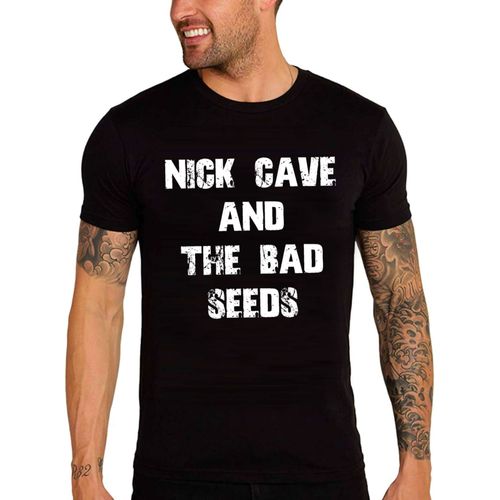 Homme Tee-Shirt Nick Cave Et Les Mauvaises Graines - Nick Cave And The Bad Seeds - T-Shirt Graphique Éco-Responsable Vintage Cadeau Nouveauté