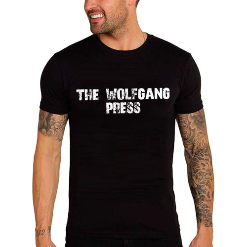 Homme Tee-Shirt La Presse Wolfgang - The Wolfgang Press - T-Shirt Graphique Éco-Responsable Vintage Cadeau Nouveauté