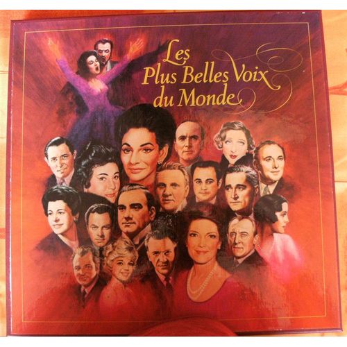 Les Plus Belles Voix Du Monde (Coffret 9 Lp 33t)