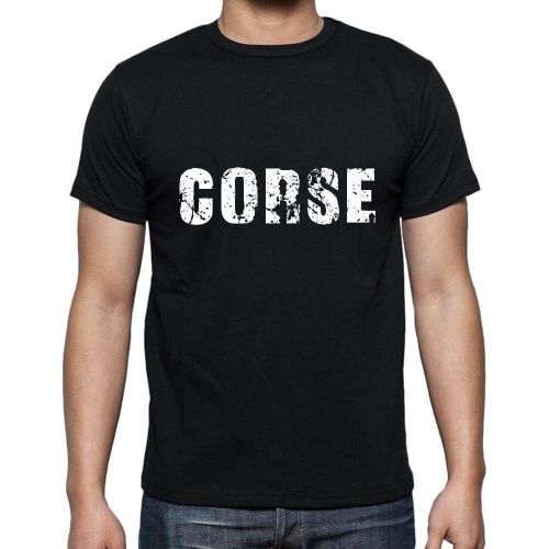 Homme Tee-Shirt Corse T-Shirt Graphique Éco-Responsable Vintage Cadeau Nouveauté
