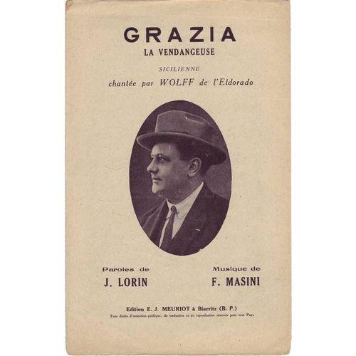 Grazia La Vendangeuse : Sicilienne