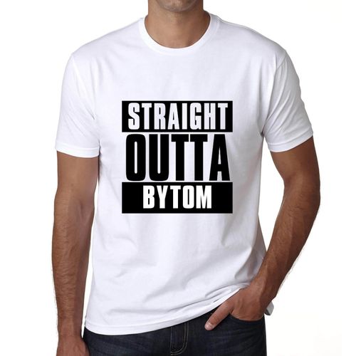 Homme Tee-Shirt Tout Droit Sorti De Bytom - Straight Outta Bytom - T-Shirt Graphique Éco-Responsable Vintage Cadeau Nouveauté