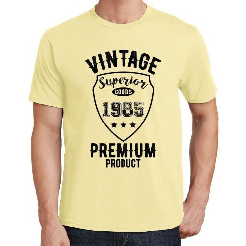 Homme Tee-Shirt Des Produits De Qualité Supérieure Depuis 1985 - Superior Goods Since 1985 - 39 Ans T-Shirt Graphique Idée Cadeau 39e Anniversaire Vintage Année 1985 Nouveauté