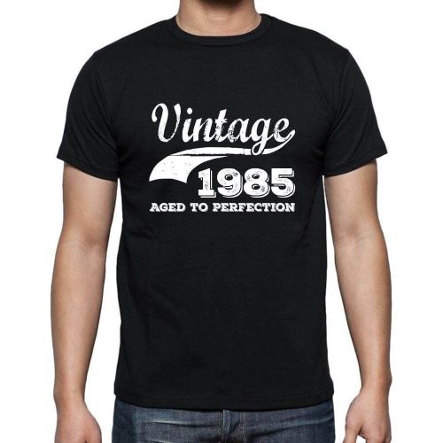 Homme Tee-Shirt Vieilli À La Perfection 1985 - Aged To Perfection 1985 - 39 Ans T-Shirt Graphique Idée Cadeau 39e Anniversaire Vintage Année 1985 Nouveauté