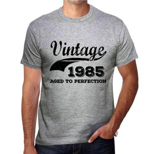 Homme Tee-Shirt Vieilli À La Perfection 1985 - Aged To Perfection 1985 - 39 Ans T-Shirt Graphique Idée Cadeau 39e Anniversaire Vintage Année 1985 Nouveauté