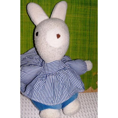 Lapin  Grelot Chemise Rayée - Bleu Et Blanc