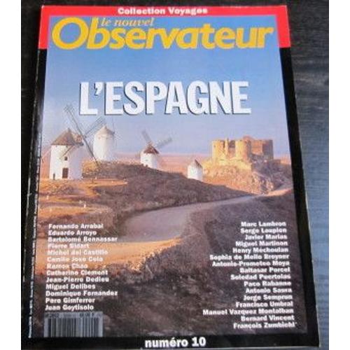 Le Nouvel Observateur, Collection Voyages  N° 10 : L'espagne. 1992
