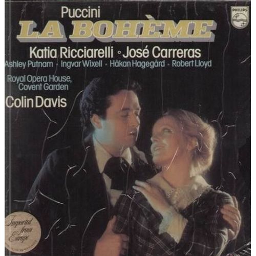 La Boheme, , Ricciarelli, Carreras, Royal Opera House, Covent Garden, Colin Davis