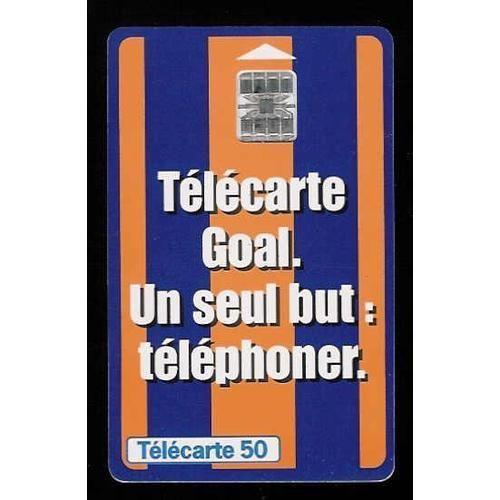 Télécarte 50 - Goal - La Française Des Jeux