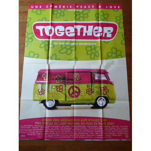 Together De Lukas Moodysson - Affiche De Cinéma 120 X 160 Cm