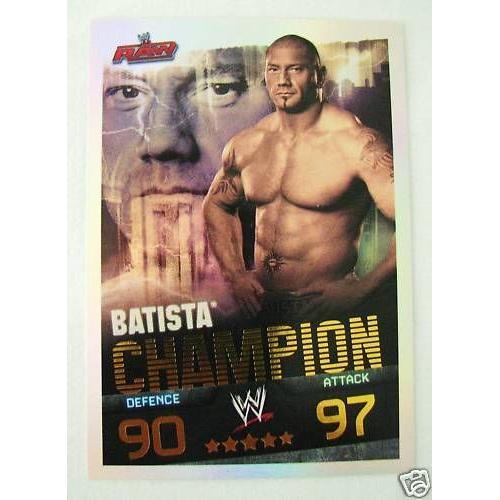 Slam Attax Evolution 2010 - Batista Champion, Carte Brillante