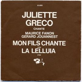 Chante Maurice Fanon Gérard Jouannest : Mon Fils Chante + La Lelluia