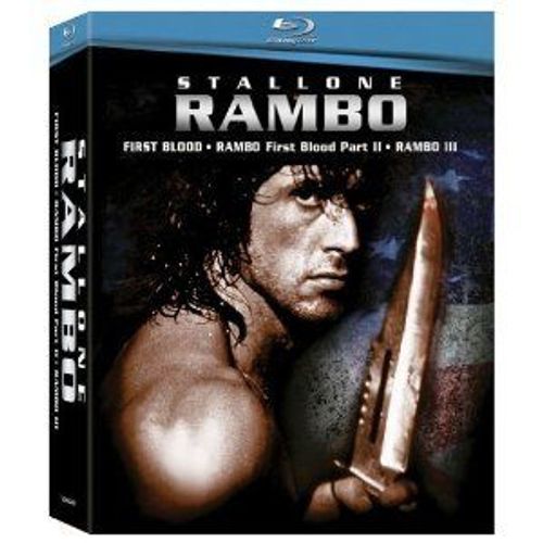 Rambo First Blood 1-3 Boxset  -  Blu-Ray