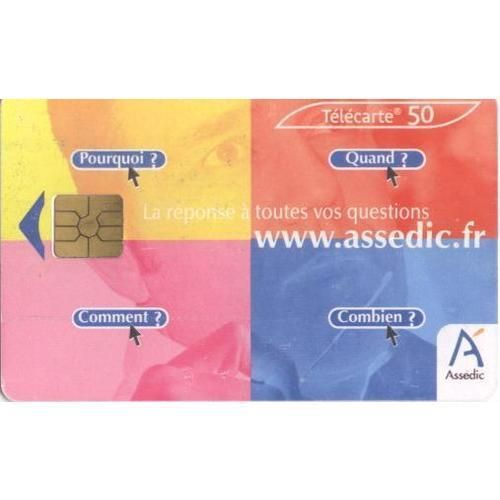 Télécarte 50 - Assedic 02/03