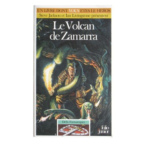 Défis Fantastiques Tome 39 : Le Volcan De Zamarra