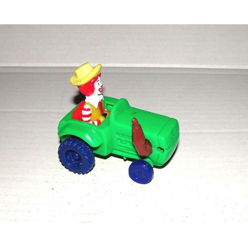 Petit Tracteur Avec Ronald Mac Donald - 7 Cm