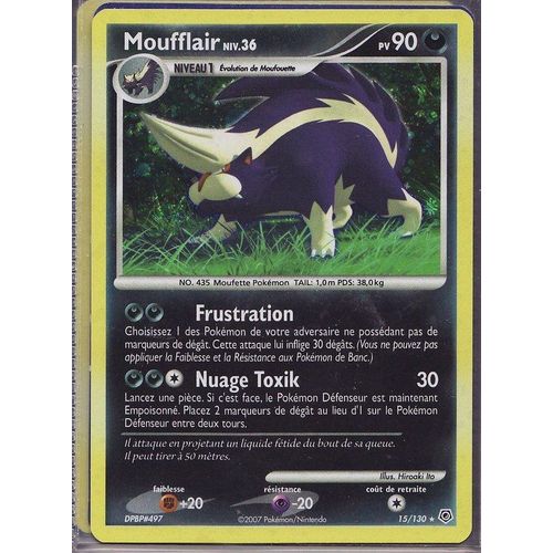 Dp1: Diamant Et Prele: Moufflair 15/130 Holo Fr