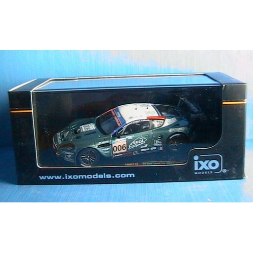 Aston Martin Dbr9 #6 Bornhauser Fisken Berville Le Mans 2007 Ixo Lmm116-Ixo